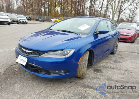 2015 Chrysler 200 S из США, поврежденный, VIN 1C3CCCDG9FN523577